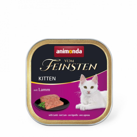 Корм вологий Vom Feinsten Kitten with Lamb для кошенят з ягнятиною 100 г Корм вологий Vom Feinsten Kitten with Lamb для кошенят з ягнятиною 100 г