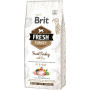 Brit Fresh Turkey & Peas Light/Fit & Slim Adult: Індичка та горох для літніх собак та собак із зайвою вагою, 12 кг