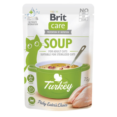 Brit Care Soup Суп з індичкою для котів Brit Care Soup Суп з індичкою для котів