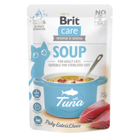 Brit Care Soup Суп з тунцем для котів Brit Care Soup Суп з тунцем для котів