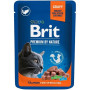 Brit Premium Salmon for Sterilised: Лосось для стерилізованих котів, 100 г