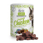Ласощі Brit Care Cat Snack Superfruits Chicken: Курятина з обліпихою та чорницею для дорослих котів, 100 г