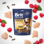 Ласощі Brit Premium Semi‑moist Snacks Chicken with Raspberry: напіввологі для собак з куркою і малиною, 180 г