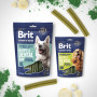 Ласощі Brit Premium Dental Snacks L: зубні палички для великих собак з колагеном і спіруліною, 250 г