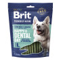 Ласощі Brit Premium Dental Snacks L: зубні палички для великих собак з колагеном і спіруліною, 250 г
