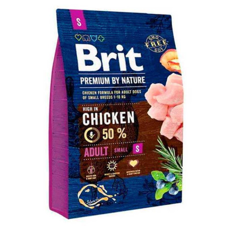 Brit Premium Dog Adult S: Для дорослих собак дрібних порід вагою 1-10 кг з куркою, 8 кг