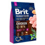 Brit Premium Dog Adult S: Для дорослих собак дрібних порід вагою 1-10 кг з куркою, 3 кг