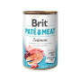 Brit Paté & Meat Dog з лососем – Повнораціонний вологий корм у вигляді паштету для дорослих собак, 400 г
