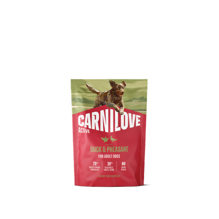 Корм сухий Carnilove Active Duck & Pheasant для cобак качка і фазан 1,5 кг Корм сухий Carnilove Active Duck & Pheasant для cобак качка і фазан 1,5 кг