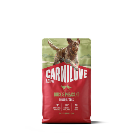 Корм сухий Carnilove Active Duck & Pheasant для cобак качка і фазан 4 кг Корм сухий Carnilove Active Duck & Pheasant для cобак качка і фазан 4 кг