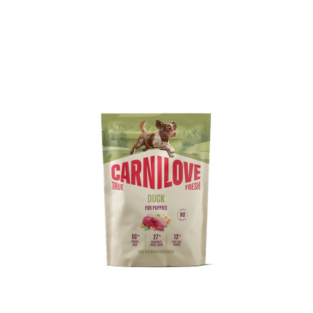Корм сухий Carnilove True Fresh Puppy для цуценят качка 1,5 кг