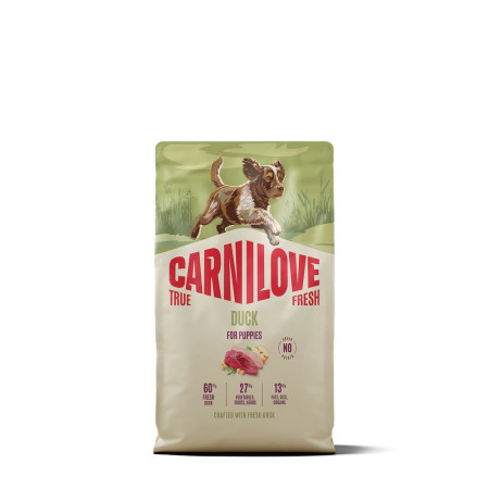 Корм сухий Carnilove True Fresh Puppy для цуценят качка 4 кг