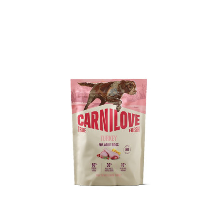 Корм сухий Carnilove True Fresh Turkey для cобак індичка 1,5 кг