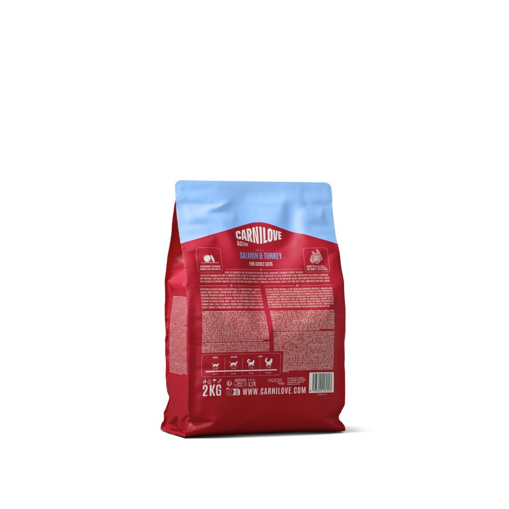 Корм сухой Carnilove Active Salmon & Turkey для кошек лосось и индейка 2 кг