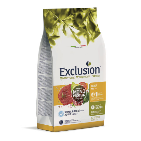 Exclusion Noble Grain Dog Adult Beef Small Breed – сухий корм з яловичиною для дорослих собак дрібних порід Exclusion Noble Grain Dog Adult Beef Small Breed – сухий корм з яловичиною для дорослих собак дрібних порід