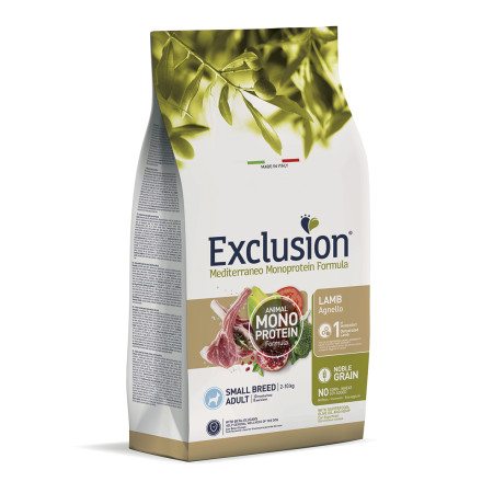 Exclusion Noble Grain Dog Adult Lamb Small Breed – сухий корм з ягням для дорослих собак дрібних порід Exclusion Noble Grain Dog Adult Lamb Small Breed – сухий корм з ягням для дорослих собак дрібних порід