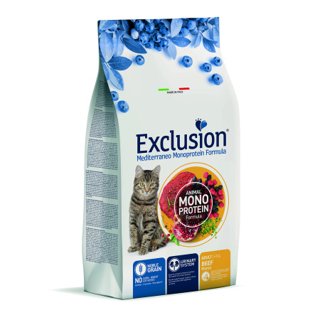 Exclusion Noble Grain Cat Adult Beef – сухий корм з яловичиною для дорослих котів усіх порід
