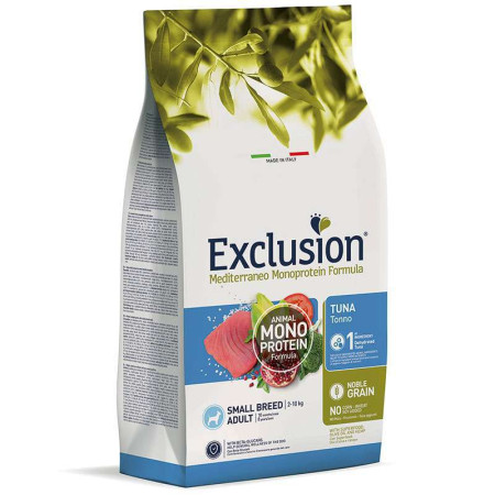 Exclusion Noble Grain Dog Adult Tuna Small Breed – сухий корм з тунцем для дорослих собак дрібних порід Exclusion Noble Grain Dog Adult Tuna Small Breed – сухий корм з тунцем для дорослих собак дрібних порід