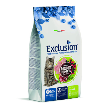 Exclusion Noble Grain Cat Adult Chicken – сухий корм з куркою для дорослих котів усіх порід Exclusion Noble Grain Cat Adult Chicken – сухий корм з куркою для дорослих котів усіх порід