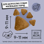 Корм сухой HalfHalf для взрослых собак маленьких пород с говядиной 12 кг