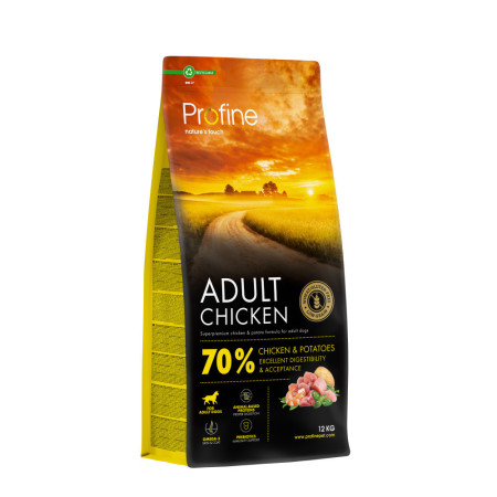 Корм сухий Profine Chicken and Potatoes для собак курка і картопля 12 кг