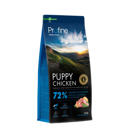Корм сухий Profine Puppy Chicken and Potatoes для цуценят курка і картопля 12 кг