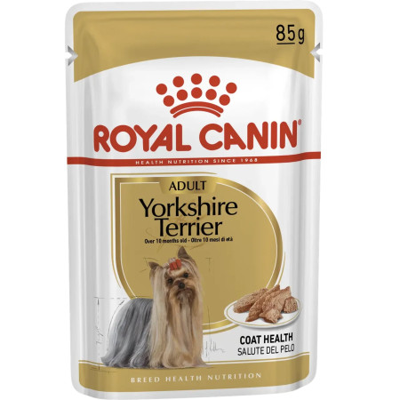 Royal Canin Yorkshire Terrier Adult Pâté – вологий корм (паштет) для дорослих собак породи йоркширський тер'єр (від 10 місяців) 85 г Royal Canin Yorkshire Terrier Adult Pâté – вологий корм (паштет) для дорослих собак породи йоркширський тер'єр (від 10 місяців) 85 г