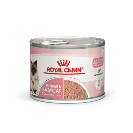 Royal Canin Babycat Instinctive Mousse – вологий корм-мус для кошенят віком від 1 до 4 місяців, 195 г Royal Canin Babycat Instinctive Mousse – вологий корм-мус для кошенят віком від 1 до 4 місяців, 195 г
