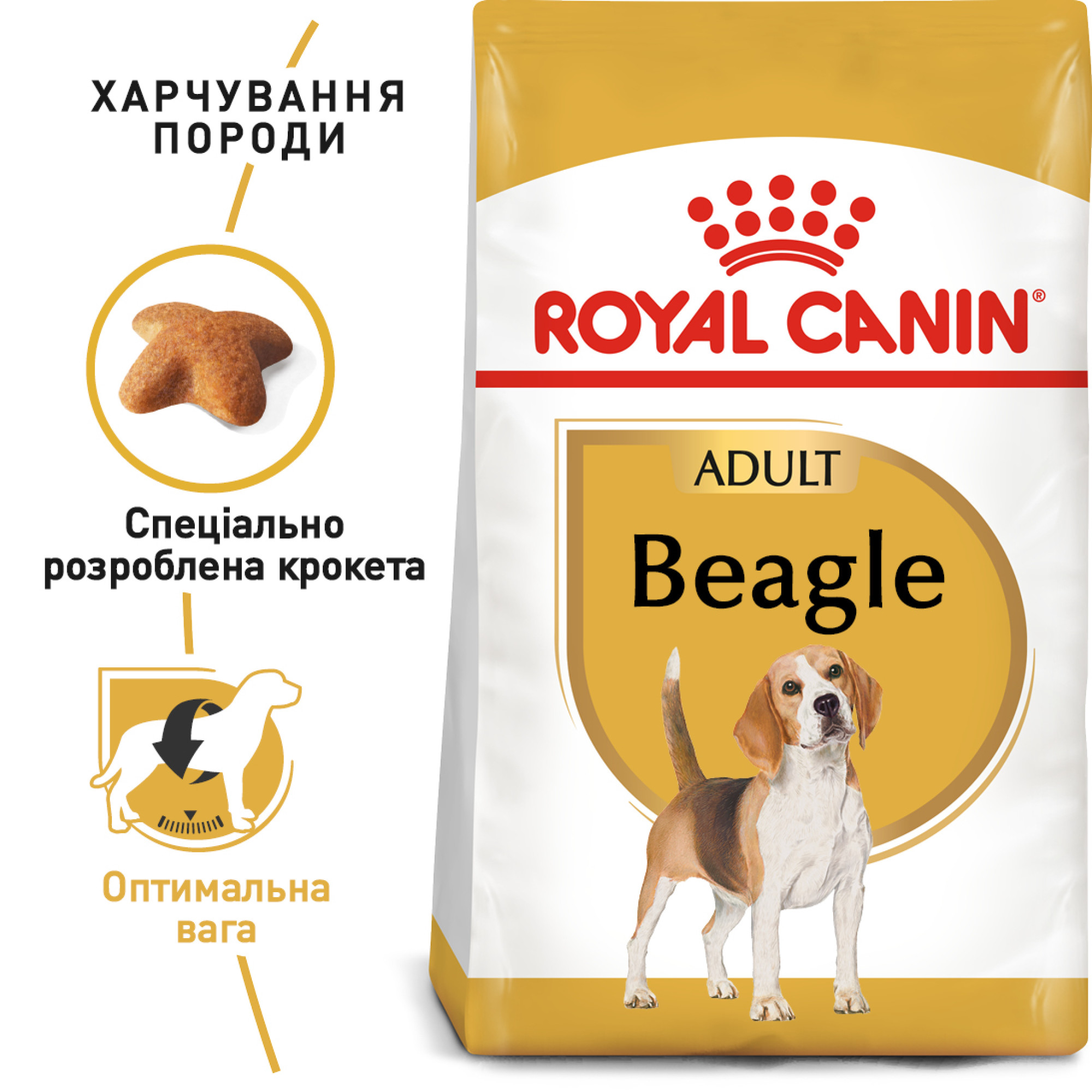 Royal Canin Beagle Adult – сухой корм для взрослых собак породы бигль, 3 кг