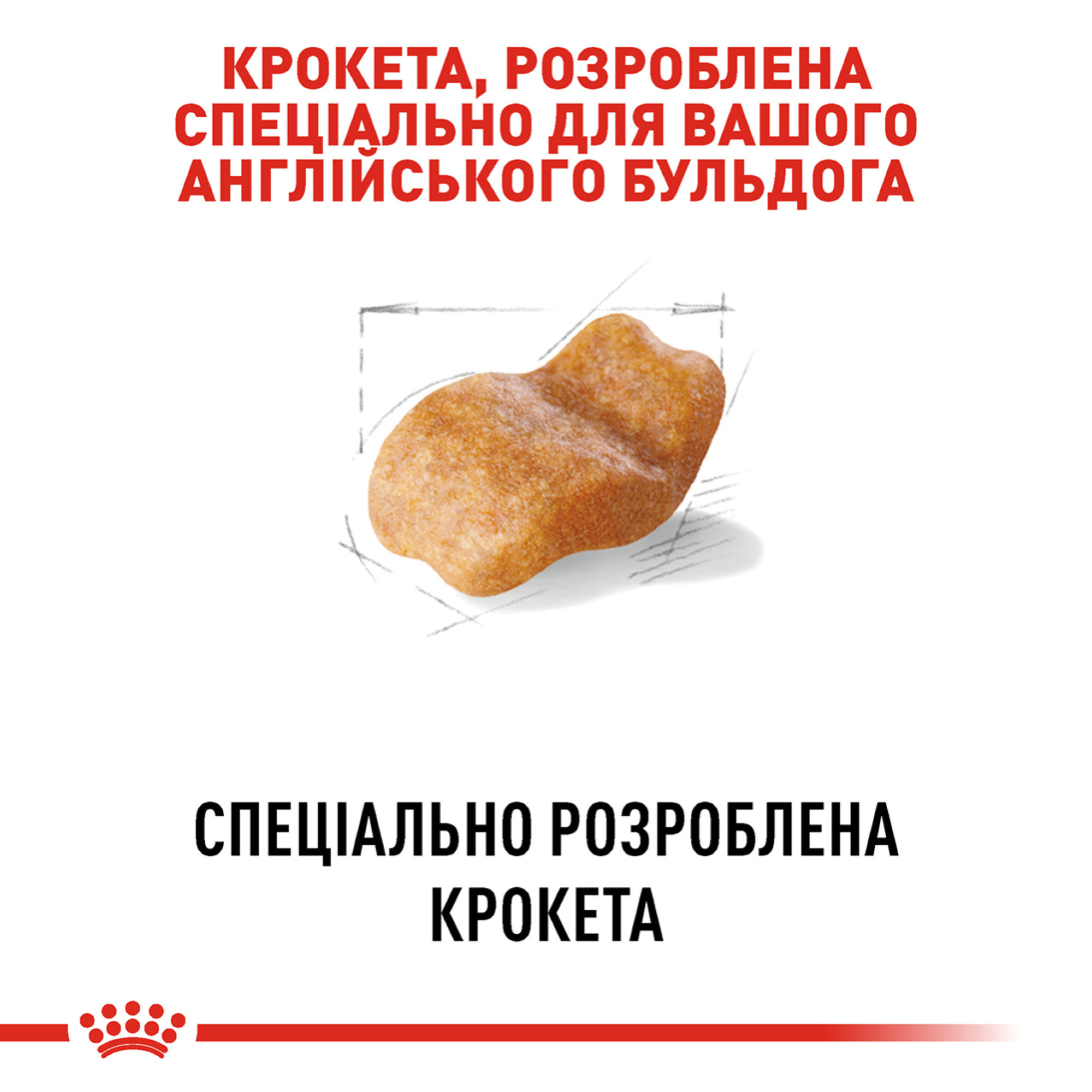 Royal Canin Bulldog Adult – сухий корм для дорослих собак породи бульдог, 12 кг