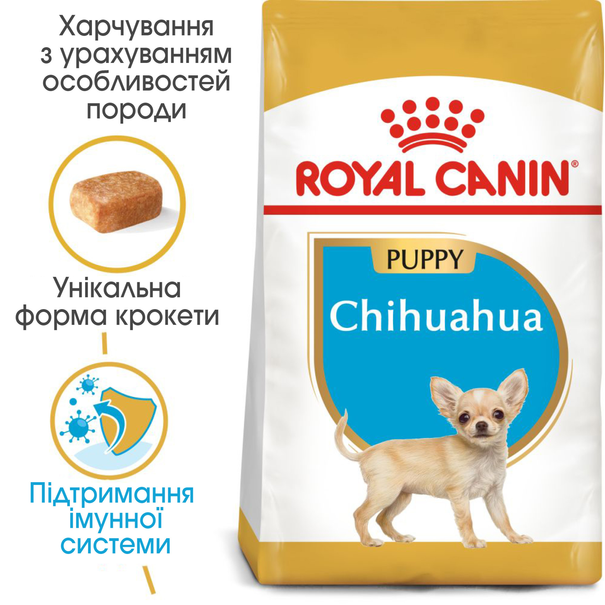 Royal Canin Chihuahua Puppy – сухий корм для цуценят породи чихуахуа, 1.5 кг