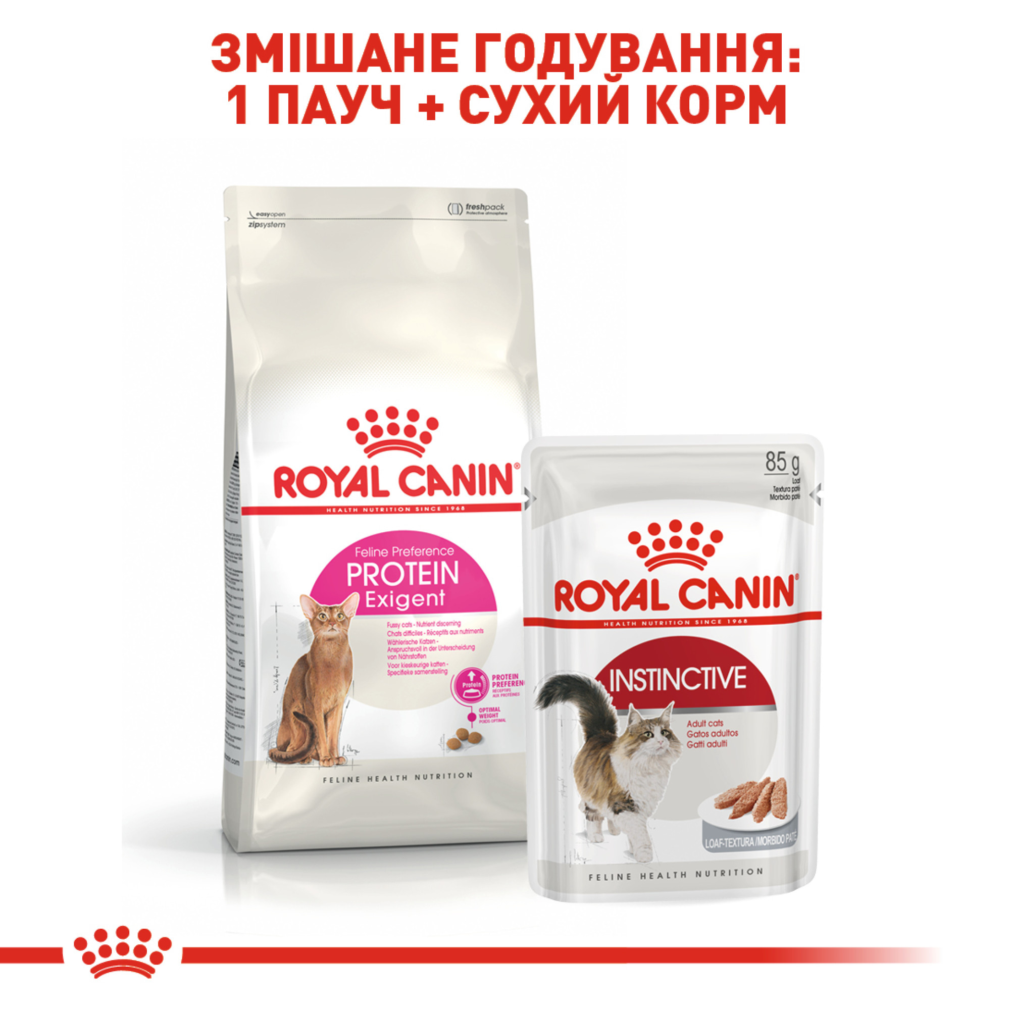 Royal Canin Exigent Protein Preference – сухий корм для вибагливих котів, чутливих до білкового складу, 2 кг