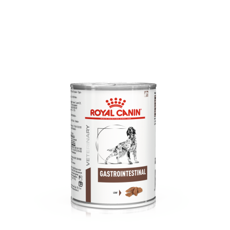 Royal Canin Gastrointestinal Canine Cans – дієтичний вологий корм (паштет) для собак із захворюваннями шлунково-кишкового тракту, 400 г