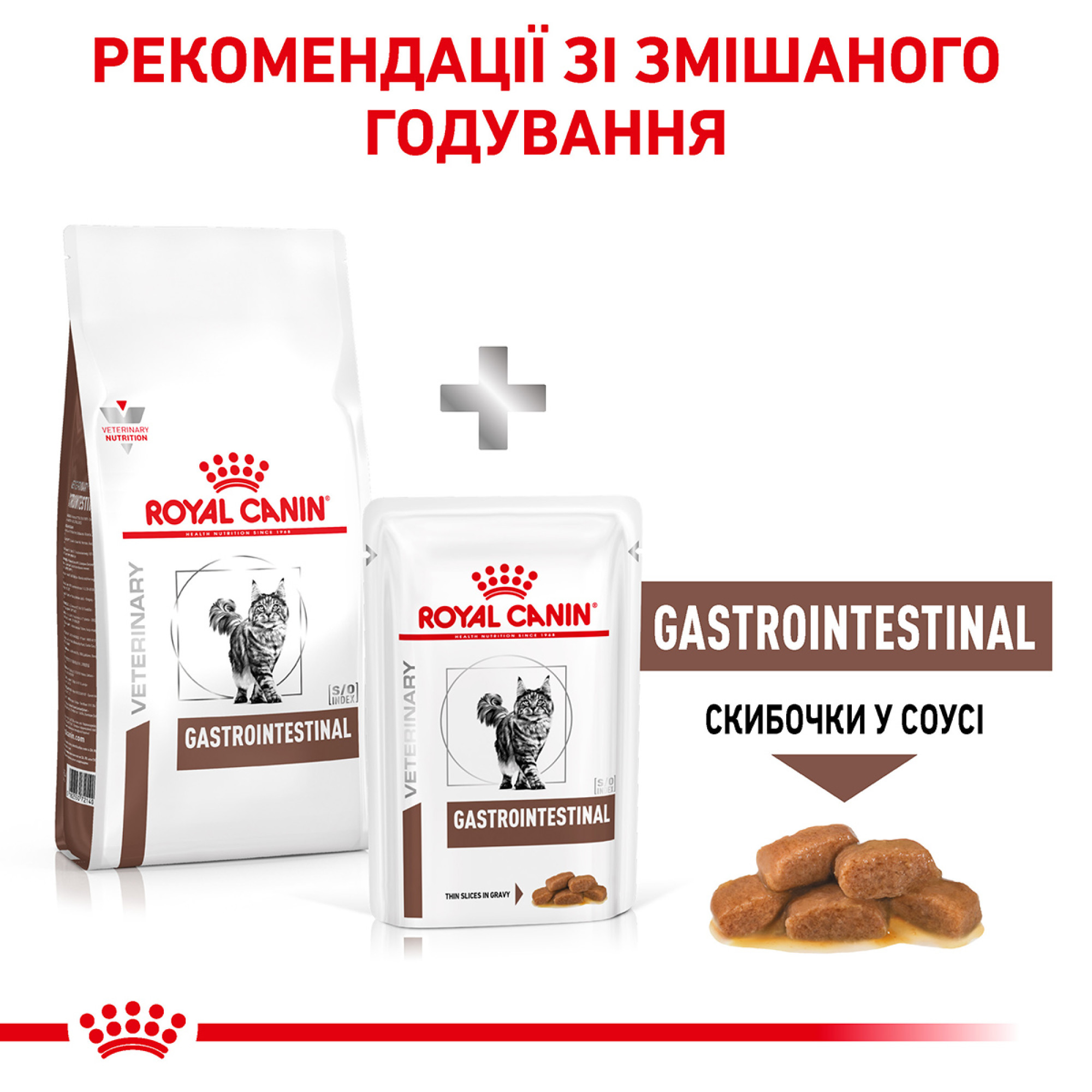 Royal Canin Gastrointestinal Feline – сухий дієтичний корм для котів із порушенням травлення, 2 кг