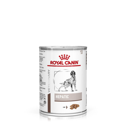 Royal Canin Hepatic Canine Cans – дієтичний вологий корм для собак із захворюваннями печінки, 420 г