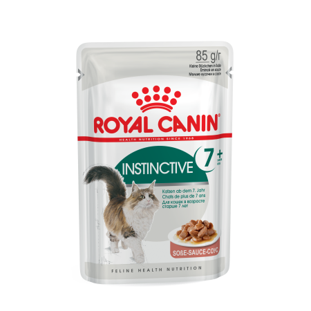 Royal Canin Instinctive 7+ в соусі – вологий корм для дорослих котів віком від 7 років, 85 г Royal Canin Instinctive 7+ в соусі – вологий корм для дорослих котів віком від 7 років, 85 г