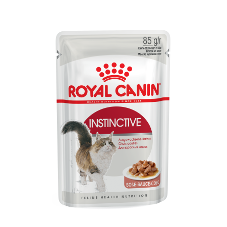 Royal Canin Instinctive Gravy – вологий корм у соусі для дорослих котів, 85 г Royal Canin Instinctive Gravy – вологий корм у соусі для дорослих котів, 85 г
