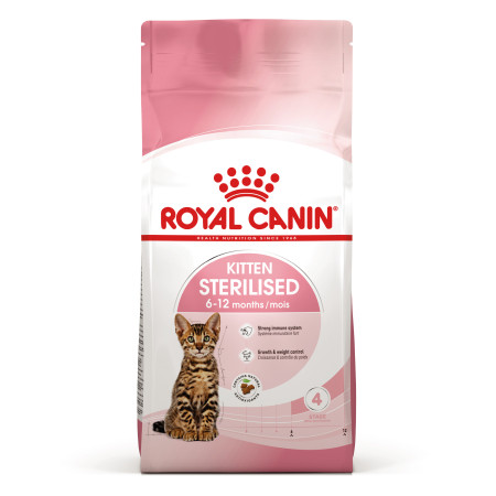 Royal Canin Kitten Sterilised – сухий корм для стерилізованих кошенят віком від 6 до 12 місяців, 2 кг Royal Canin Kitten Sterilised – сухий корм для стерилізованих кошенят віком від 6 до 12 місяців, 2 кг