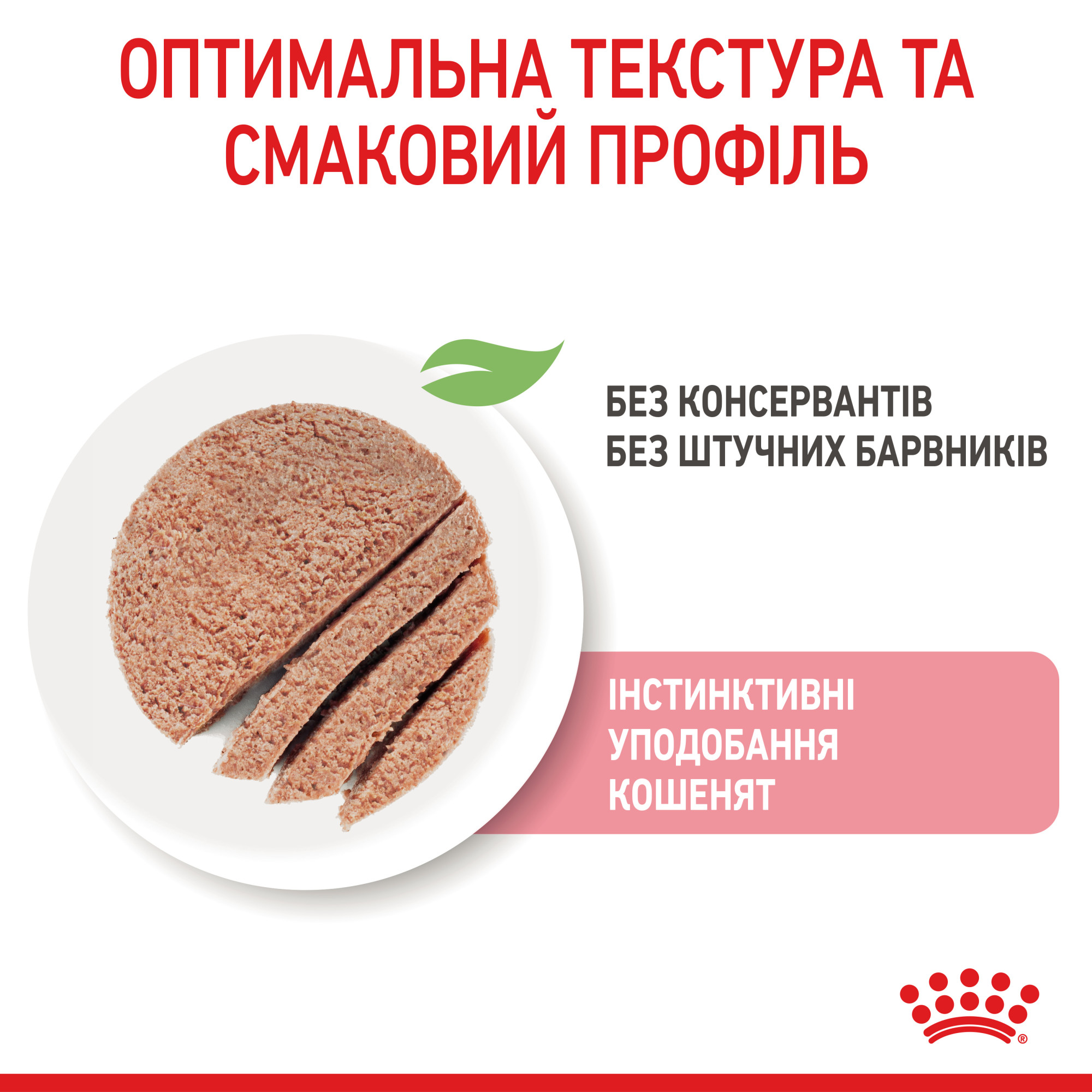 Royal Canin Kitten Loaf – вологий корм-паштет для кошенят віком від 4 до 12 місяців, 85 г