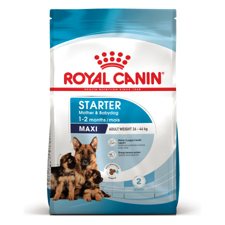 Royal Canin Maxi Starter – сухий корм для великих порід у період вагітності та лактації, а також для цуценят до 2 місяців, 4 кг Royal Canin Maxi Starter – сухий корм для великих порід у період вагітності та лактації, а також для цуценят до 2 місяців, 4 кг