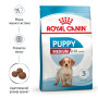 Royal Canin Medium Puppy – сухий корм для цуценят середніх порід, 15 кг