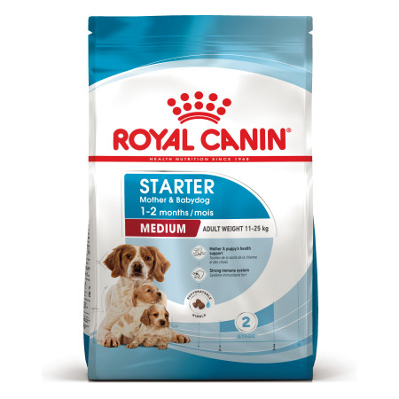 Royal Canin Medium Starter Mother & Babydog – сухий корм для вагітних і годуючих собак середніх порід та їх цуценят, 1 кг Royal Canin Medium Starter Mother & Babydog – сухий корм для вагітних і годуючих собак середніх порід та їх цуценят, 1 кг
