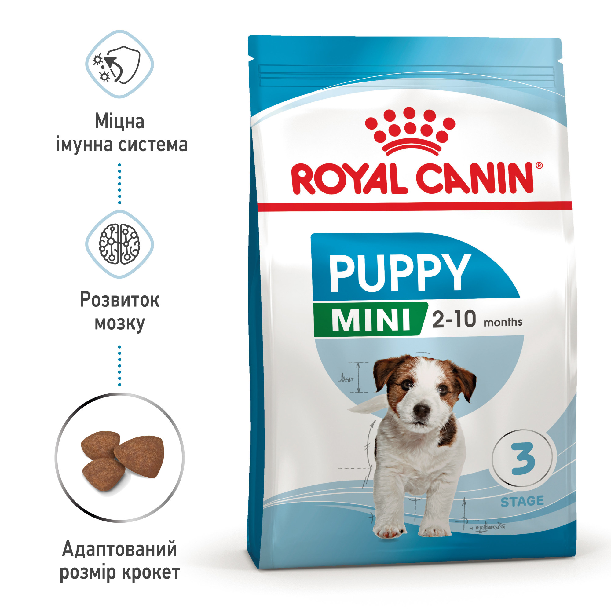 Royal Canin Mini Puppy – сухий корм для цуценят малих порід, 8 кг
