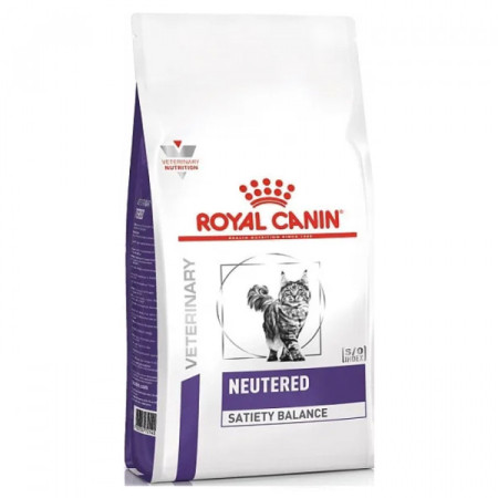 Royal Canin Neutered Satiety Balance Feline – сухий корм для стерилізованих кішок та кастрованих котів зі схильністю до набору ваги, 12 кг