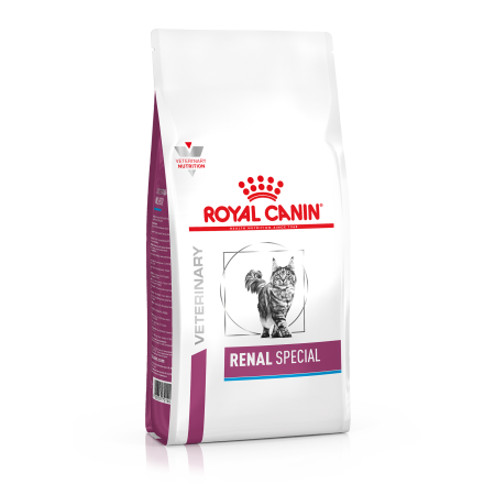 Royal Canin Renal Feline Special – сухий дієтичний корм для котів із хронічною нирковою недостатністю з підвищеною смаковою привабливістю, 400 г Royal Canin Renal Feline Special – сухий дієтичний корм для котів із хронічною нирковою недостатністю з підвищеною смаковою привабливістю, 400 г