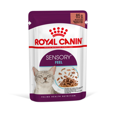 Royal Canin Sensory Feel в соусі – вологий корм для дорослих котів, 85 г Royal Canin Sensory Feel в соусі – вологий корм для дорослих котів, 85 г