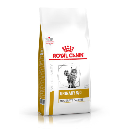 Royal Canin Urinary S/O Feline Moderate Calorie – сухий дієтичний корм для котів із захворюваннями сечовивідної системи та схильністю до набору ваги, 400 г