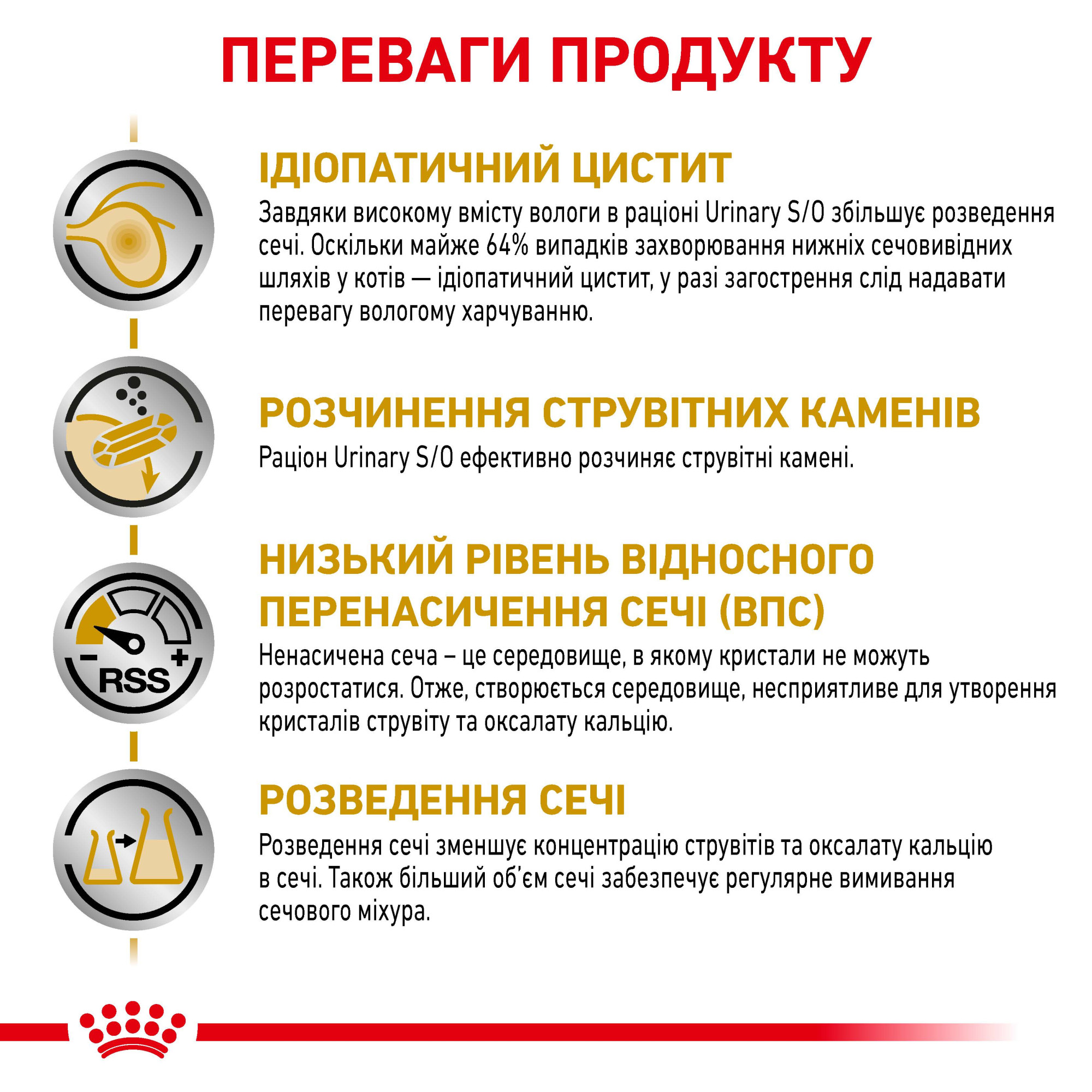 Royal Canin Urinary S/O Feline Pouches – вологий дієтичний корм у паучах для котів із захворюваннями сечовивідної системи, 85 г