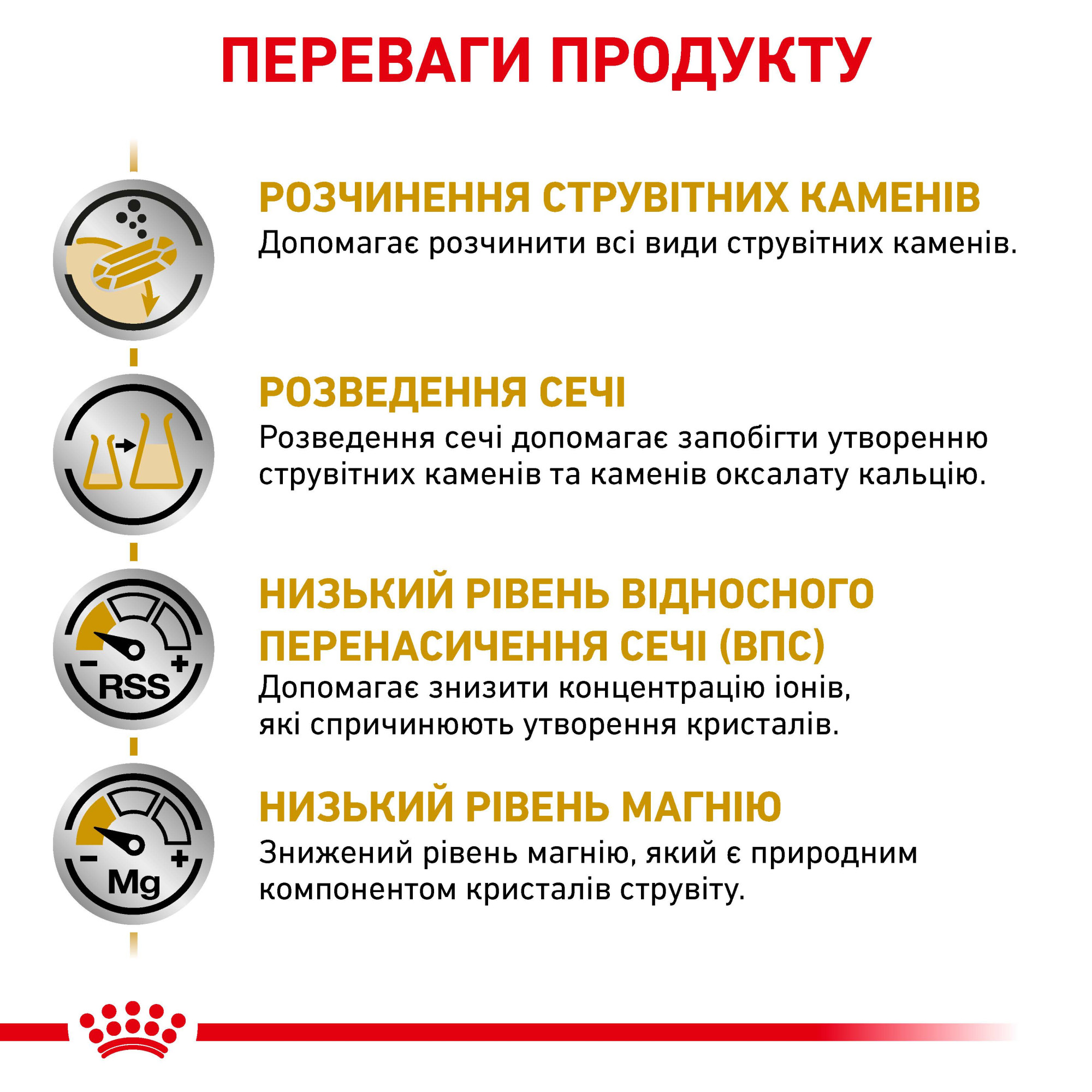 Royal Canin Urinary S/O Feline – сухий дієтичний корм для котів при захворюваннях сечовивідної системи, 3.5 кг