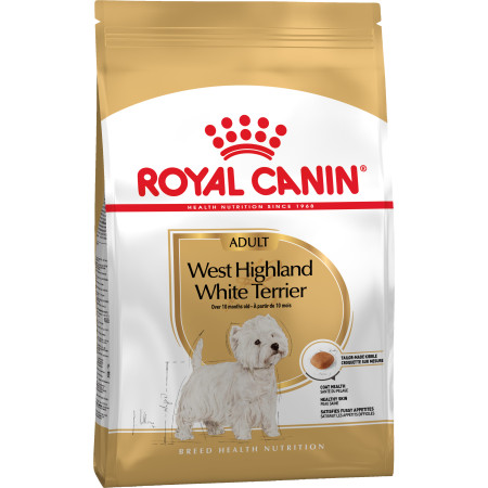Royal Canin West Highland White Terrier Adult – сухий корм для дорослих собак породи вест-хайленд-вайт-тер'єр, 3 кг Royal Canin West Highland White Terrier Adult – сухий корм для дорослих собак породи вест-хайленд-вайт-тер'єр, 3 кг